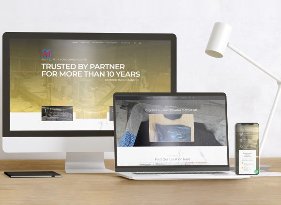 rubber indo mandiri website by primelab